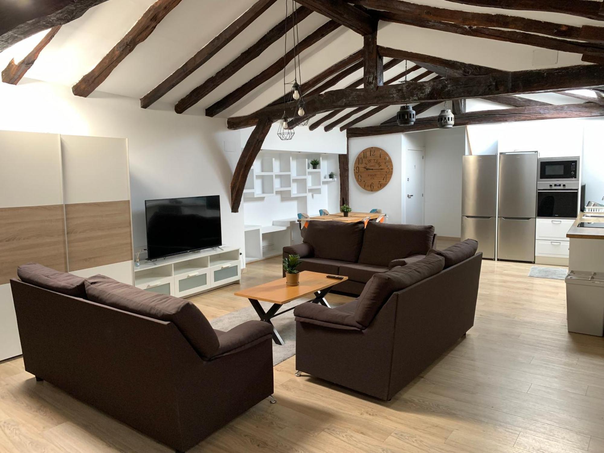 Apartamento Precioso Atico En Casco Viejo Bilbao Exterior foto