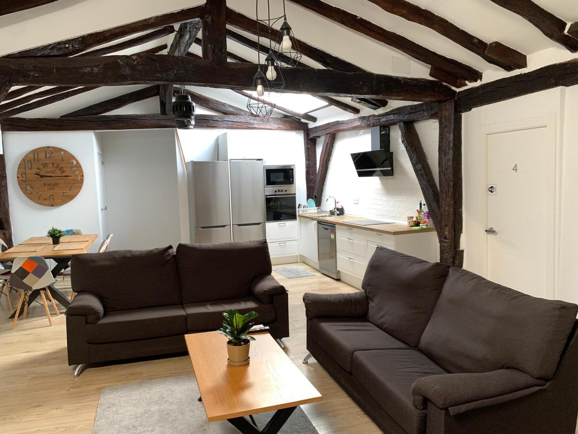 Apartamento Precioso Atico En Casco Viejo Bilbao Exterior foto